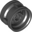 Набор LEGO Wheel 30.4 x 20 without Pinholes, with Reinforced Rim, Черный