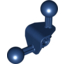 Набор LEGO Bionicle Ball Joint 4 x 4 x 2 90 Degree with 2 Ball Joints and Axle hole, Темно-синий