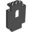 Набор LEGO Panel 2 x 5 x 6 Wall with Arched Window, Черный