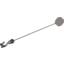 Набор LEGO Duplo Winch Drum Narrow with String and Black Hook, Flat Silver