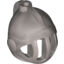 Набор LEGO Minifigure Tournament Helmet [Fixed Grill, Plume Hole], Pearl Light Gray