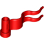Набор LEGO Flag 4 x 1 Wave [First Wave Right], Красный