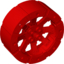Набор LEGO Wheel Wagon Viking with 12 Holes [7 Studs Diameter], Красный