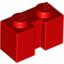 Набор LEGO Brick Special 1 x 2 with Groove, Красный