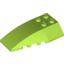 Набор LEGO Wedge 6 x 4 Triple Curved, Лайм