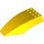 Набор LEGO Windscreen 10 x 6 x 2 Curved, Желтый