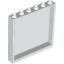 Набор LEGO Panel 1 x 6 x 5, Белый