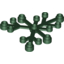 Набор LEGO Leaves 6 x 5, Темно-зеленый