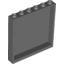 Набор LEGO Panel 1 x 6 x 5, Темный сине-серый