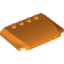Набор LEGO Wedge 4 x 6 x 2/3 Triple Curved, Оранжевый