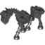 Набор LEGO Skeletal Horse, Черный