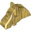 Набор LEGO Horse Battle Helmet [Angular, Front Clip], Pearl Gold