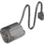 Набор LEGO 9V XL Motor 6 x 6 x 6 [Dark Bluish Gray Bottom / 20cm Wire], Светлый сине-серый