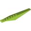 Набор LEGO Hinge Plate 1 x 12 with Angled Side Extensions and Tapered Ends, Лайм