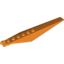 Набор LEGO Hinge Plate 1 x 12 with Angled Side Extensions and Tapered Ends, Оранжевый