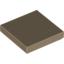 Набор LEGO Tile 2 x 2 with Groove, Dark Tan
