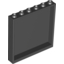 Набор LEGO Panel 1 x 6 x 5, Черный