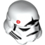Набор LEGO Minifig Helmet SW Stormtrooper, AT-AT Driver Print, Белый