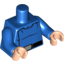 Набор LEGO Torso SW Republic Cruiser Crew Print / Blue Arms / Light Flesh Hands, Голубой