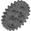 Набор LEGO Technic Gear 24 Tooth [New Style with Single Axle Hole], Темный сине-серый