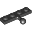 Набор LEGO Plate Special 1 x 4 with Towball, Черный