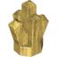 Набор LEGO Rock 1 x 1 Crystal 5 Point, Pearl Gold
