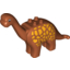 Набор LEGO Dinosaur with Body Scales Print, Темно-оранжевый