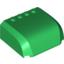 Набор LEGO Windscreen 5 x 6 x 2 Curved Top Canopy with 4 Studs, Зеленый