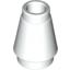 Набор LEGO Cone 1 x 1 [Top Groove], Белый