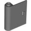Набор LEGO Door 1 x 3 x 3 Left - Open Between Top and Bottom Hinge, Темный сине-серый