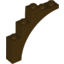 Набор LEGO Arch 1 x 5 x 4 [Continuous Bow], Темно-коричневый