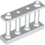 Набор LEGO Fence Spindled 1 x 4 x 2 [2 Top Studs], Белый