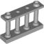 Набор LEGO Fence Spindled 1 x 4 x 2 [2 Top Studs], Светлый сине-серый