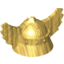 Набор LEGO Minifig Helmet with Wings, Золотистый металлик