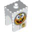Набор LEGO Minifig Head Modified SpongeBob SquarePants with Spacesuit Print, Белый