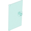 Набор LEGO Door  1 x  4 x  6 Smooth with Square Handle Plinth, Trans-Light Blue
