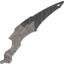 Набор LEGO Bionicle Wing Makuta Marbled Flat Silver Pattern, Pearl Dark Gray