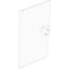 Набор LEGO Door  1 x  4 x  6 Smooth with Square Handle Plinth, Trans-Clear
