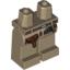 Набор LEGO Legs and Hips with Indiana Jones Belts and Holster Print, Dark Tan