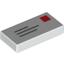 Набор LEGO Tile 1 x 2 with Mail Envelope, Address and Stamp Print, Белый