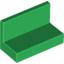Набор LEGO Panel 1 x 2 x 1 [Square Corners], Зеленый