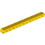 Набор LEGO Technic Beam 1 x 13 Thick, Желтый