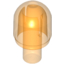 Набор LEGO Light Cover with Internal Bar / Bionicle Barraki Eye, Прозрачный оранжевый