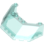 Набор LEGO Windscreen 5 x 8 x 2, Trans-Light Blue