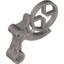 Набор LEGO Bionicle Weapon Mistika Nynrah Ghost Blaster Scope with Crosshairs (Toa Gali), Pearl Light Gray