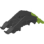 Набор LEGO Bionicle Foot Mistika Clawed with Axle with Marbled Lime Talons, Черный
