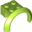 Набор LEGO Mudguard 4 x 2 1/2 x 2 with Arch Round, Лайм