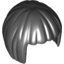 Набор LEGO Minifig Hair Short, Bob Cut, Черный