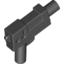 Набор LEGO Minifig Automatic Pistol Medium Barrel, Черный