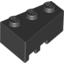 Набор LEGO Wedge 3 x 2 Right, Черный